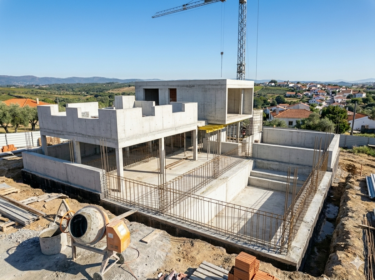 Construção de raiz